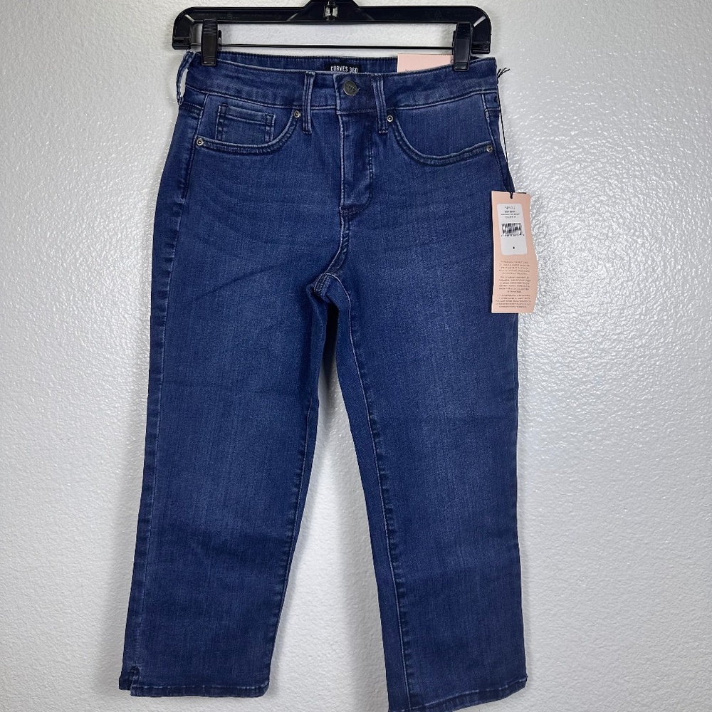 NYDJ Slim Straight Leg. Sz 0